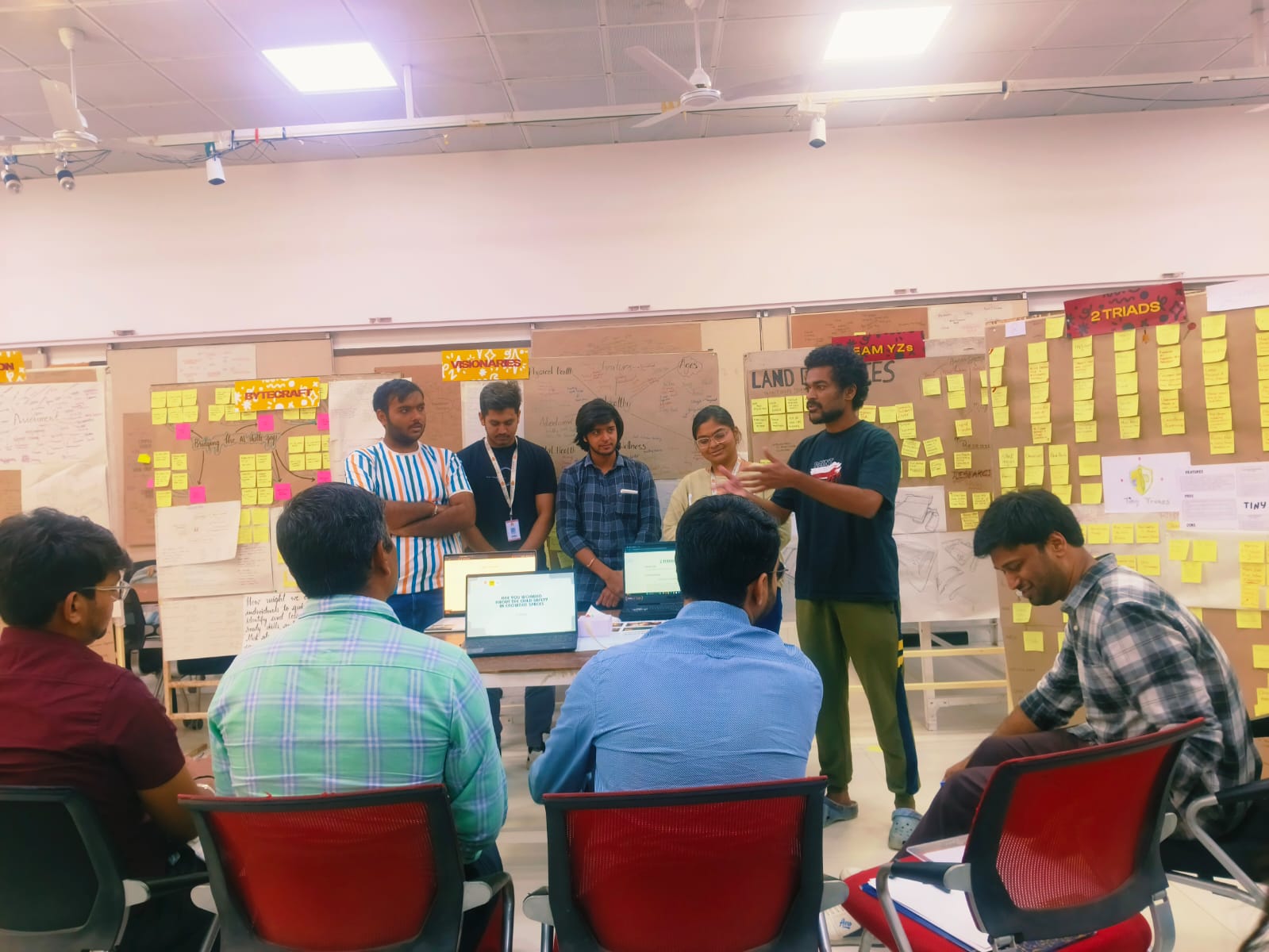 Presenting the solution